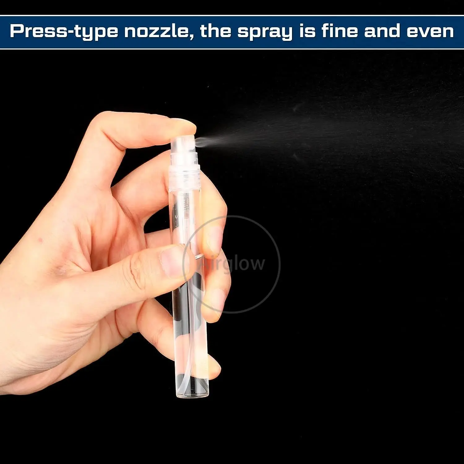 100Pcs 3ml Mini Spray Bottle 5ml Sample Glass Refillable Bottle 10ml Travel  Perfume Atomizer for Essential Oil Perfume Container - AliExpress