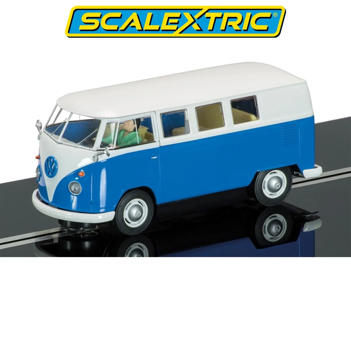SCALEXTRIC C3645 Volkswagen Panel Van Type 1b Chuck Iverson Service Van NEW 