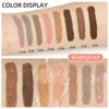 QIBEST Monochrome Eye Shadow Stick Waterproof Lasting Highgloss Nude Matte Liquid Eyeshadow Lying Silkworm Eyes Makeup 8 Colors 5