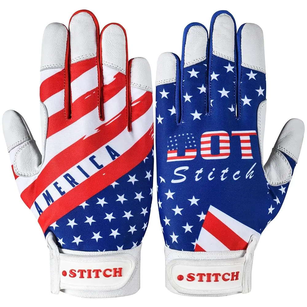 USA Flag Batting Gloves 3