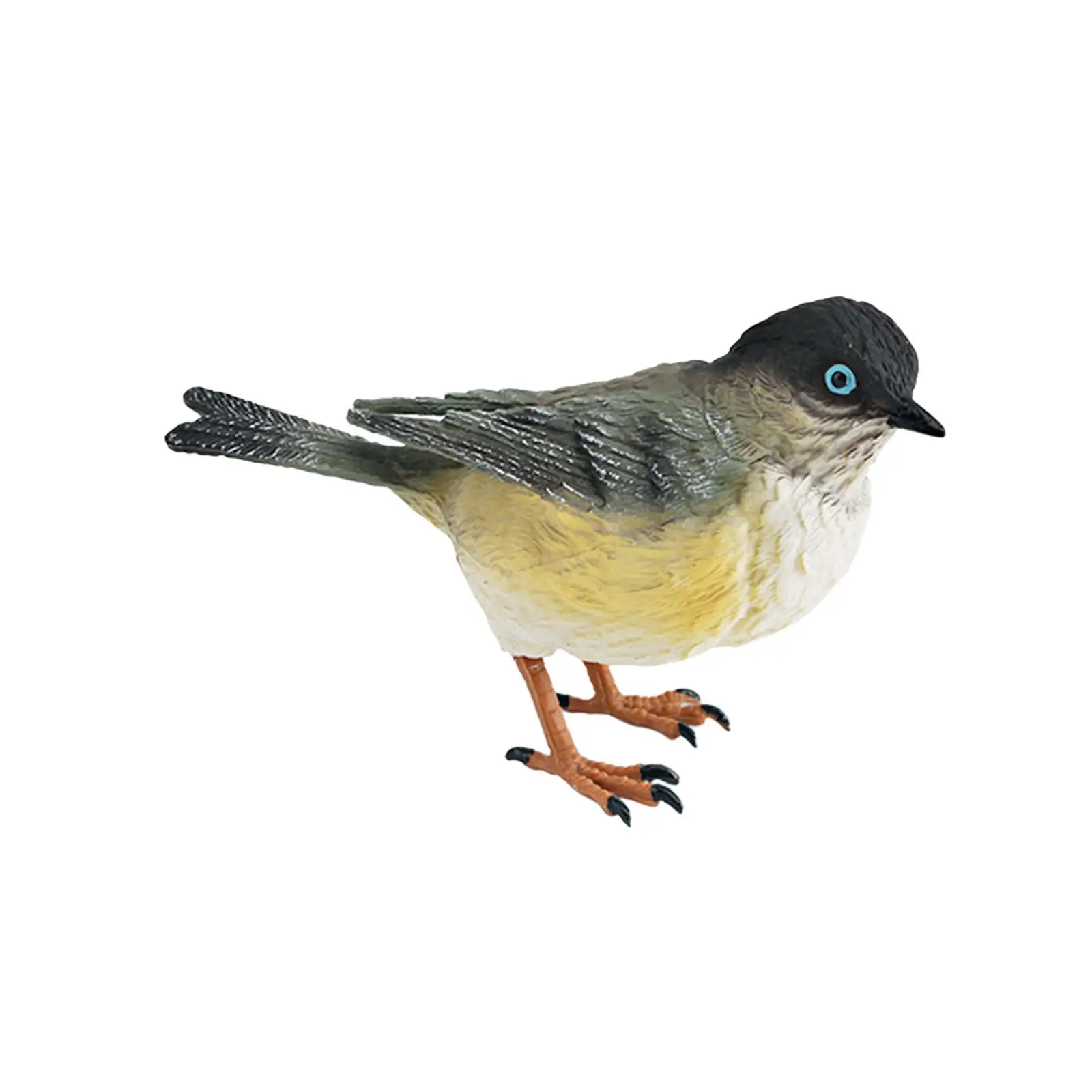 Animal Sculpture Collectible Handpainted DIY Crafts Simulation Bird Figurines for Tabletop Office Party Holiday Courtyard
