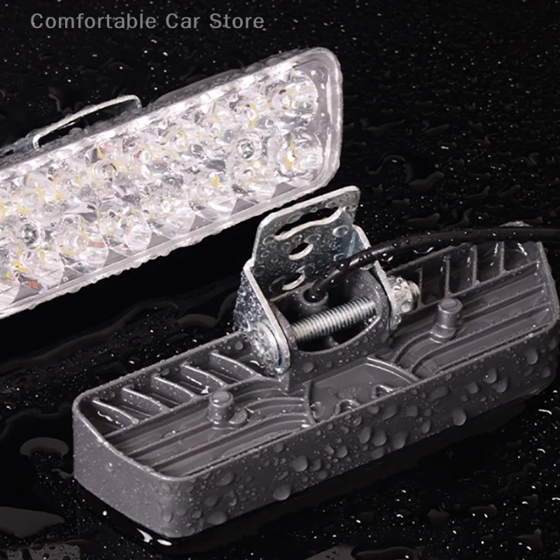 1pc 12v led licht leiste auto arbeits licht weiß flut scheinwerfer fahr nebels chein werfer 24v lampe für 4x4 offroad drl lkw traktor boot – Detail 9