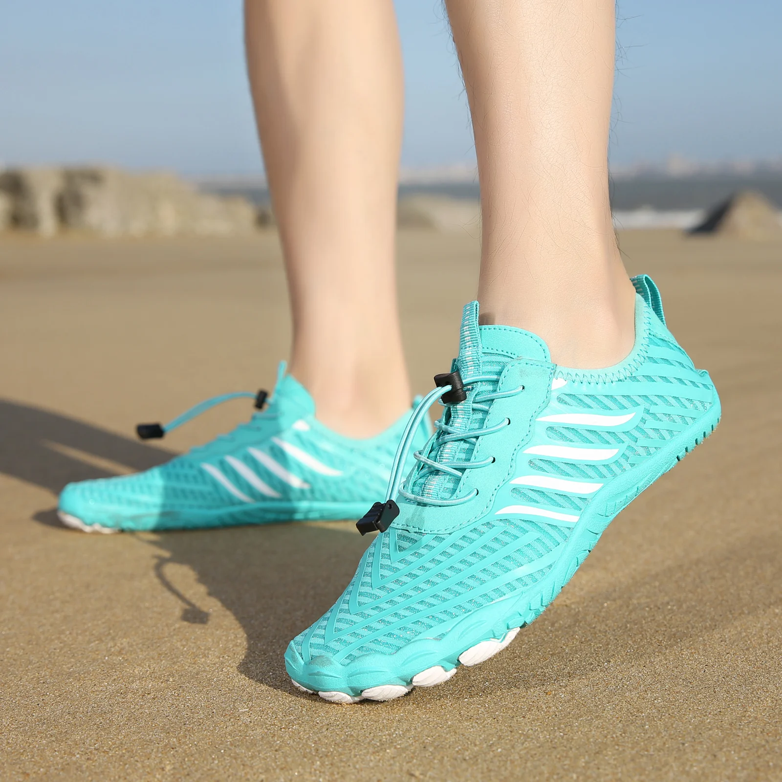 Water Shoes Men's And Women's Water Shoes Outdoor Leisure Swimming Rock Climbing Fitnessl Beach Shoes Quick Dry Non-slip Rubber Sole