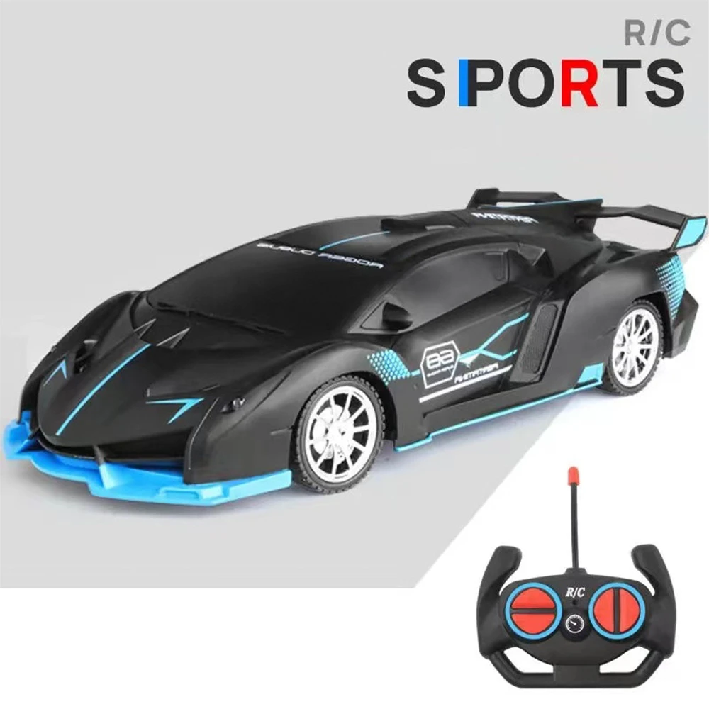 New Outdoor Led Light High-Speed Drift Car 1:18 Remote Control Cars with 2.4G Radio Sport Car Racing Electric Toys for Boys Gift rc monster truck RC Cars