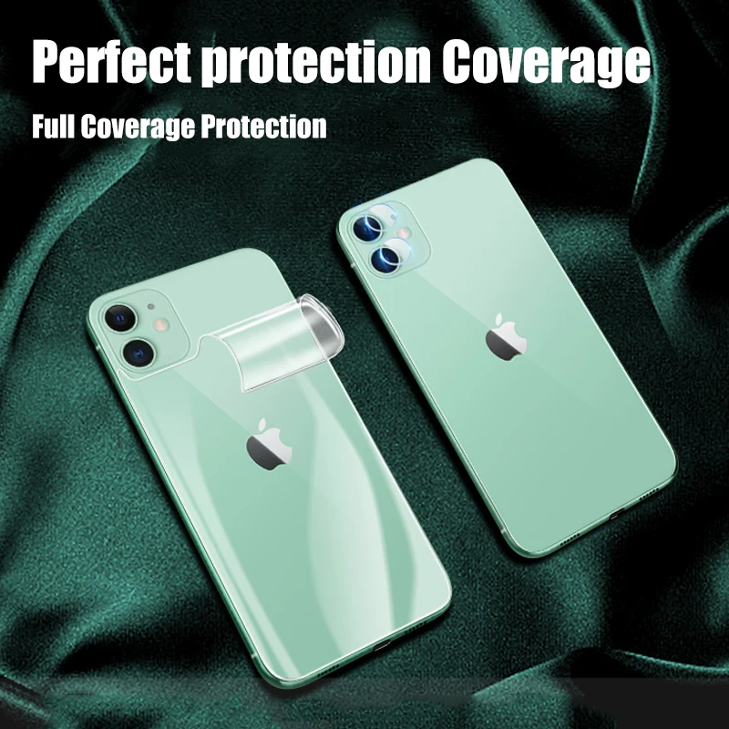 Ultra-Clear Hydrogel Screen & Back Film Protector Set - 4 Pack