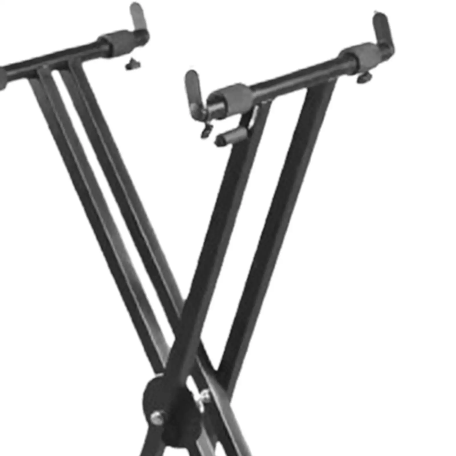 Piano Keyboard Stand Universal Digital Piano Stand Collapsible Height Adjustable Double Braced X Shaped Keyboard Rack for Stage