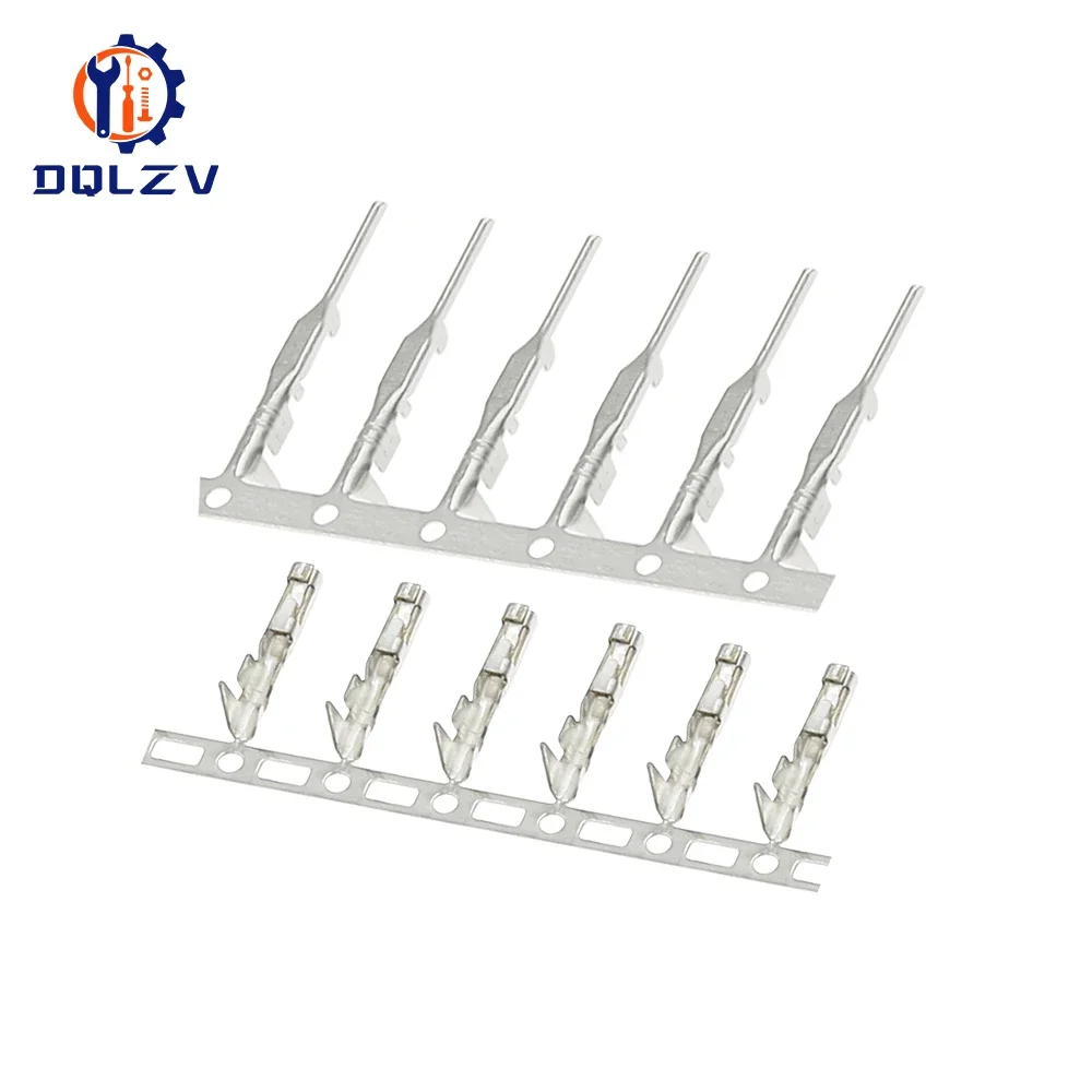 thumbnail image 1 of Kit de terminales de engarce para conectores de pines macho y hembra Dupont aptos para carcasa de conector de 2,54 mm, kit de bricolaje para cables puente, 1 of 4