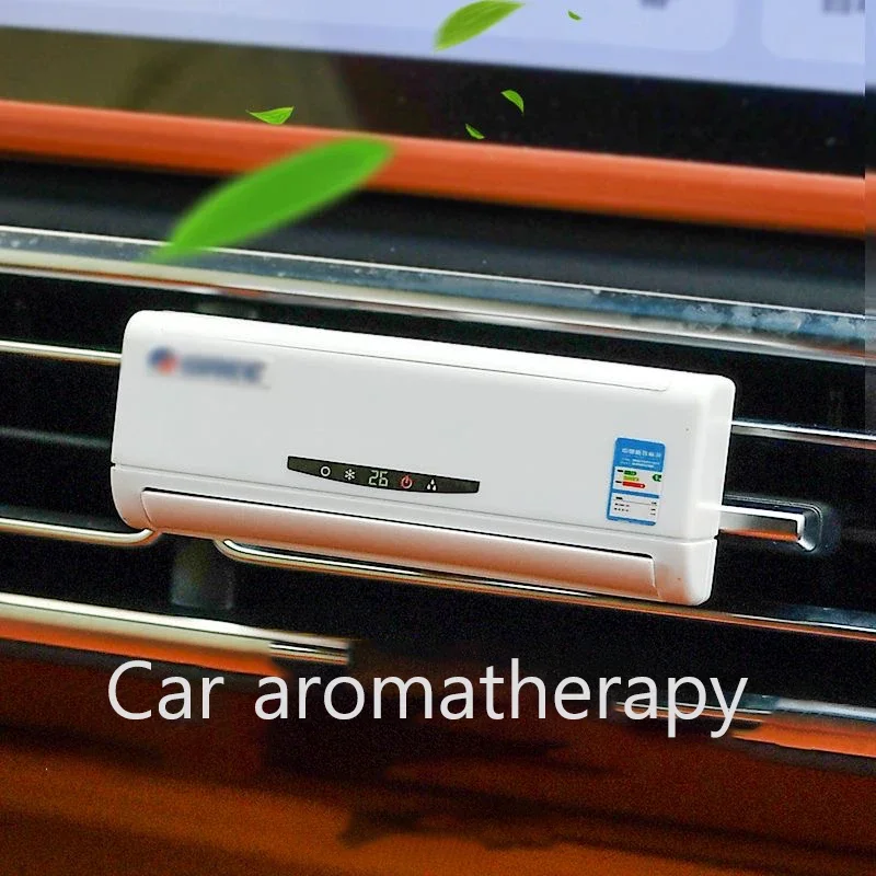 Car Aromatherapy Solar Charging Air Conditioning Appearance Creative Accessories car interior trim