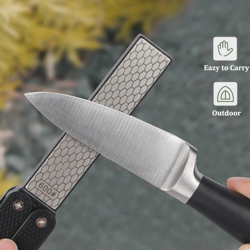Складная карманная Профессиональная кухонная точилка алмазная для ножей
