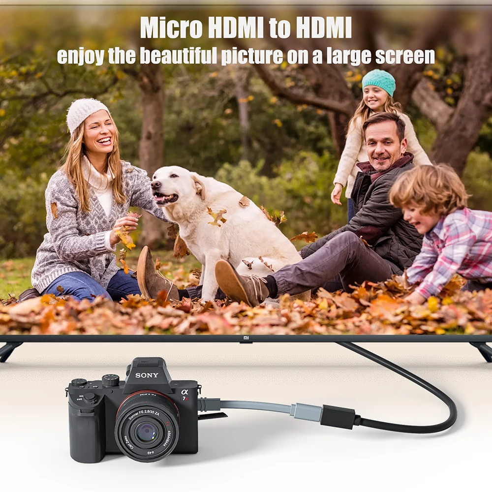 HDMI Adapter Cable HDMI Cable HDMI Adapter USB Adapter Cable for Gopro Hero Tablet Camera Laptop