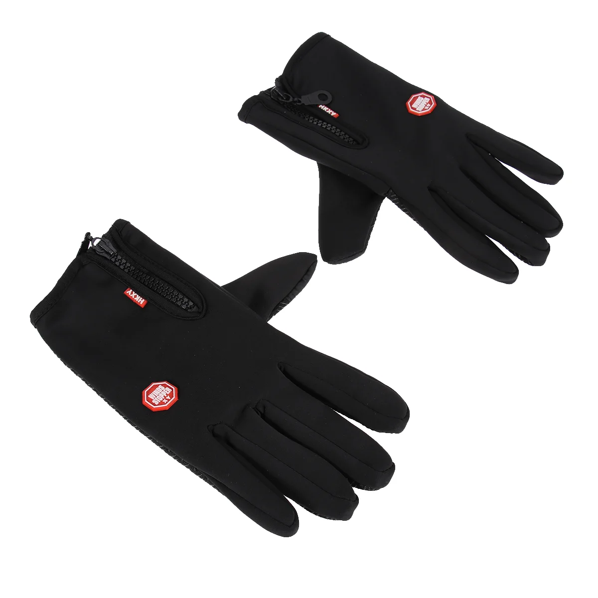 

Winter Warm Fleece Lined Touch Screen Wrist Gloves Women Men Adult Solid Fashion Full Finger Windproof Glove