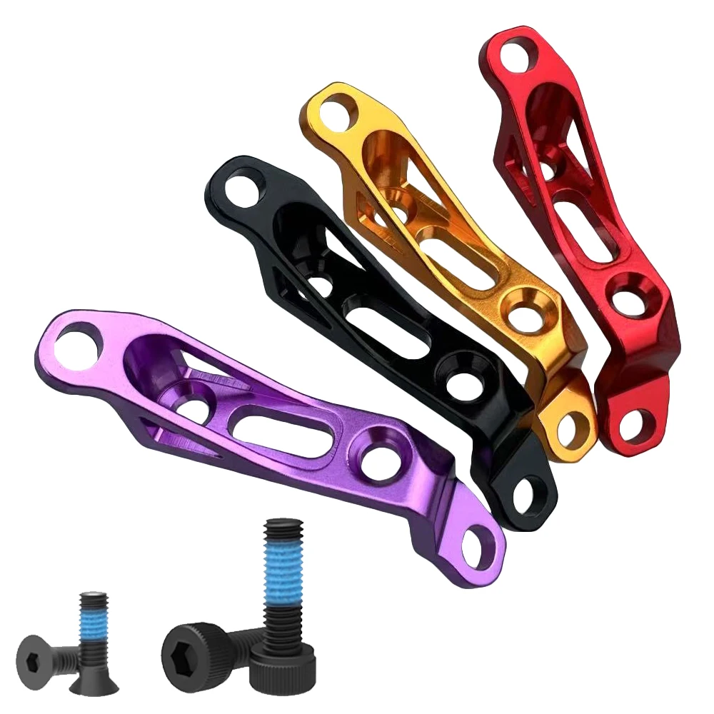 Universal Bicycle Disc Brake Adapter for Post to Flat Mount Conversion, Compatible with 140mm, 160mm, and 180mm Rotors