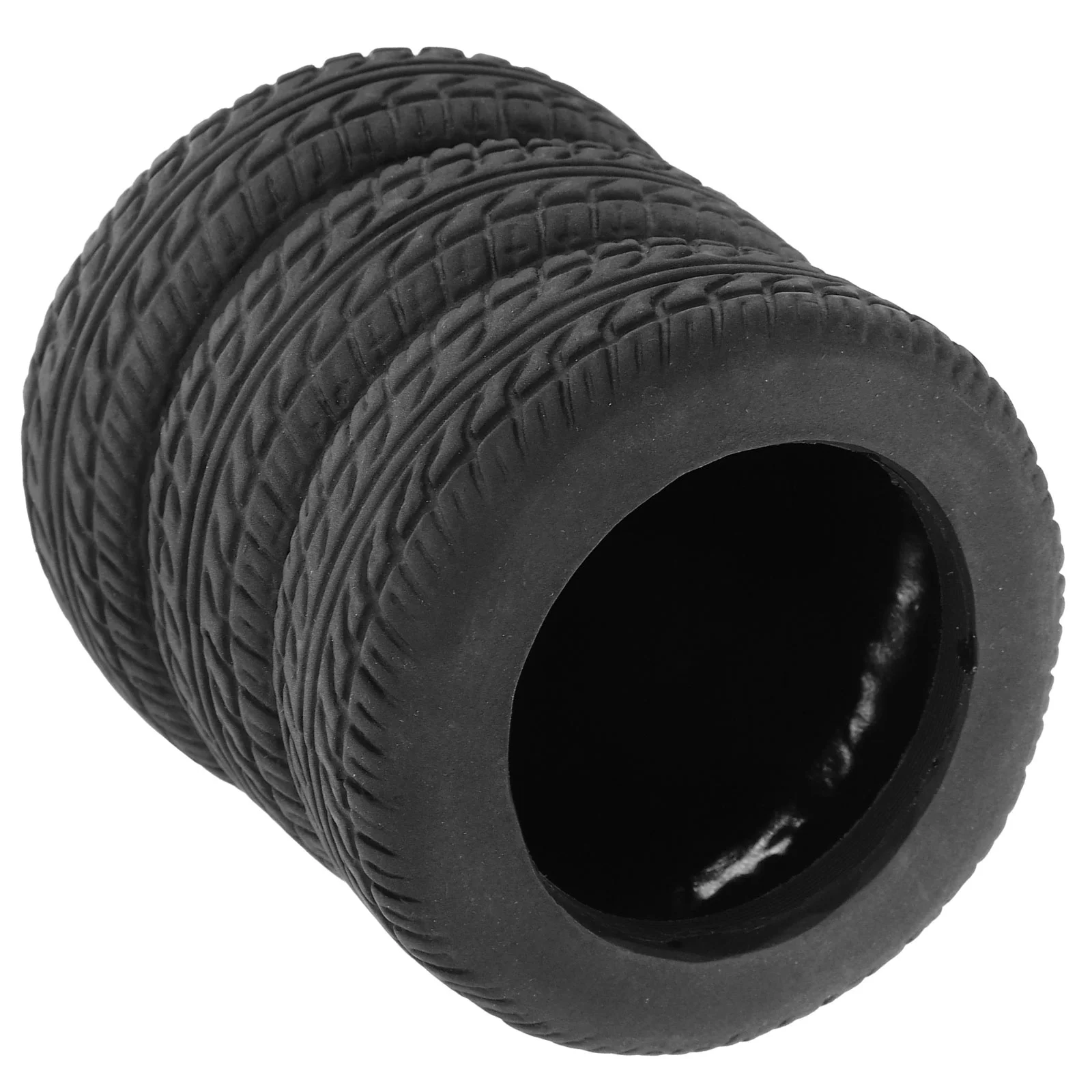 

Tire Shaped Nice Holder Car Tire Pencil Holder Black Stack Stationery Accessories Desk Kids School Office Decor Christmas