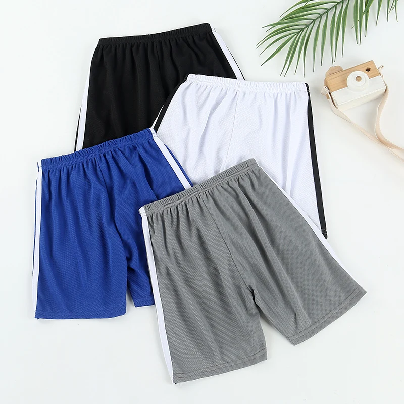 Boys Shorts 4/1 Pack Summer Children's Sports Quick-drying Elastic Waist Pants