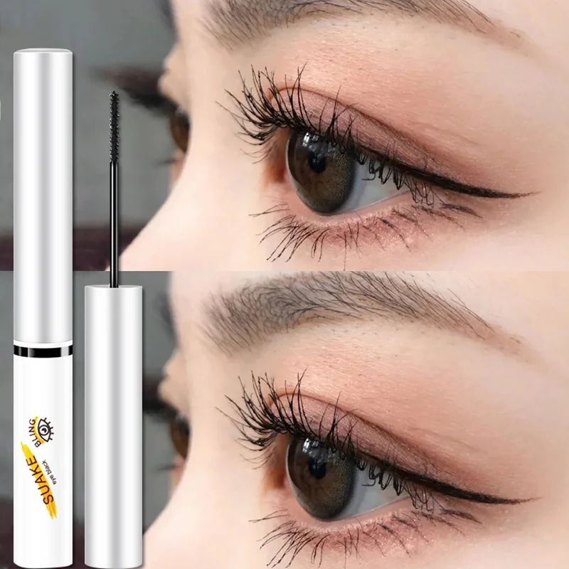 

4D Silk Fiber Mascara Eyelashes Curl Thick Lengthening Makeup Tools Waterproof Lasting Quick-drying Non-smudge Lashes Cosmetics