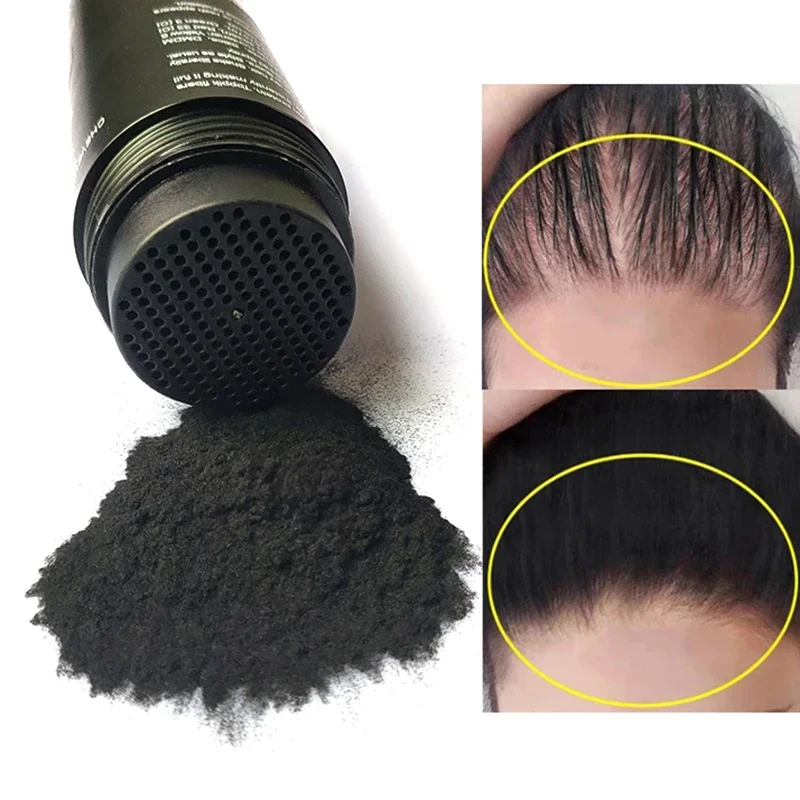 Hair Building Fibers Hair Full Instantly Fibras Capilares Fiber Hold Spray Topic Powder Treatment Tool 1set