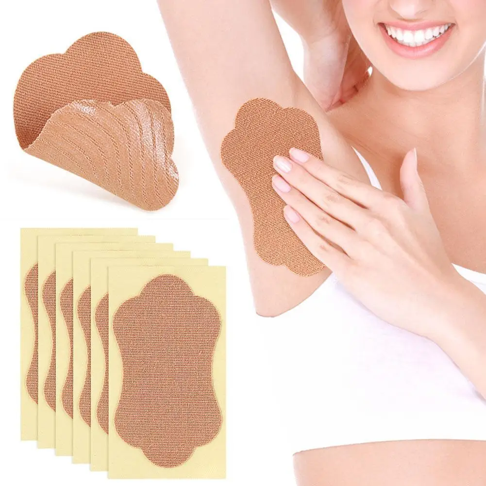 1pc Disposable Underarm Sweat Pads Self-adhesive Cotton Armpit Antiperspirant Sticker Anti Sweat Pad