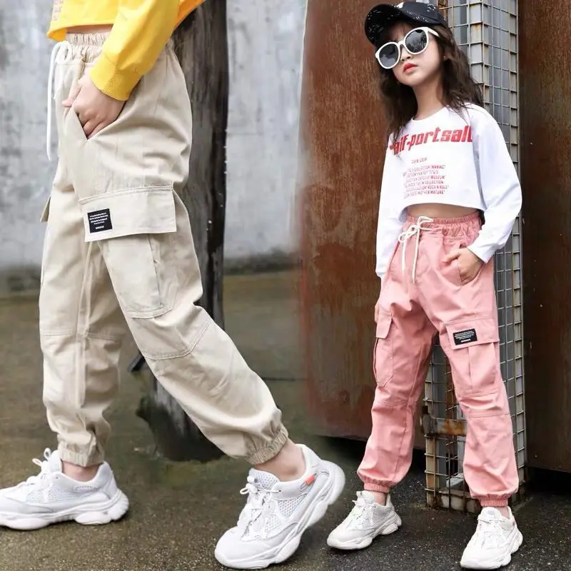 Kids Casual Cargo Jogger Pants 2