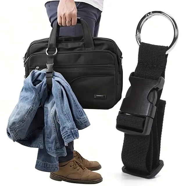 Travel Luggage Fixed Strap Backpack External Strap with Release Buckle Portable Strap Luggage Belt Jacket Holder BDK01 2