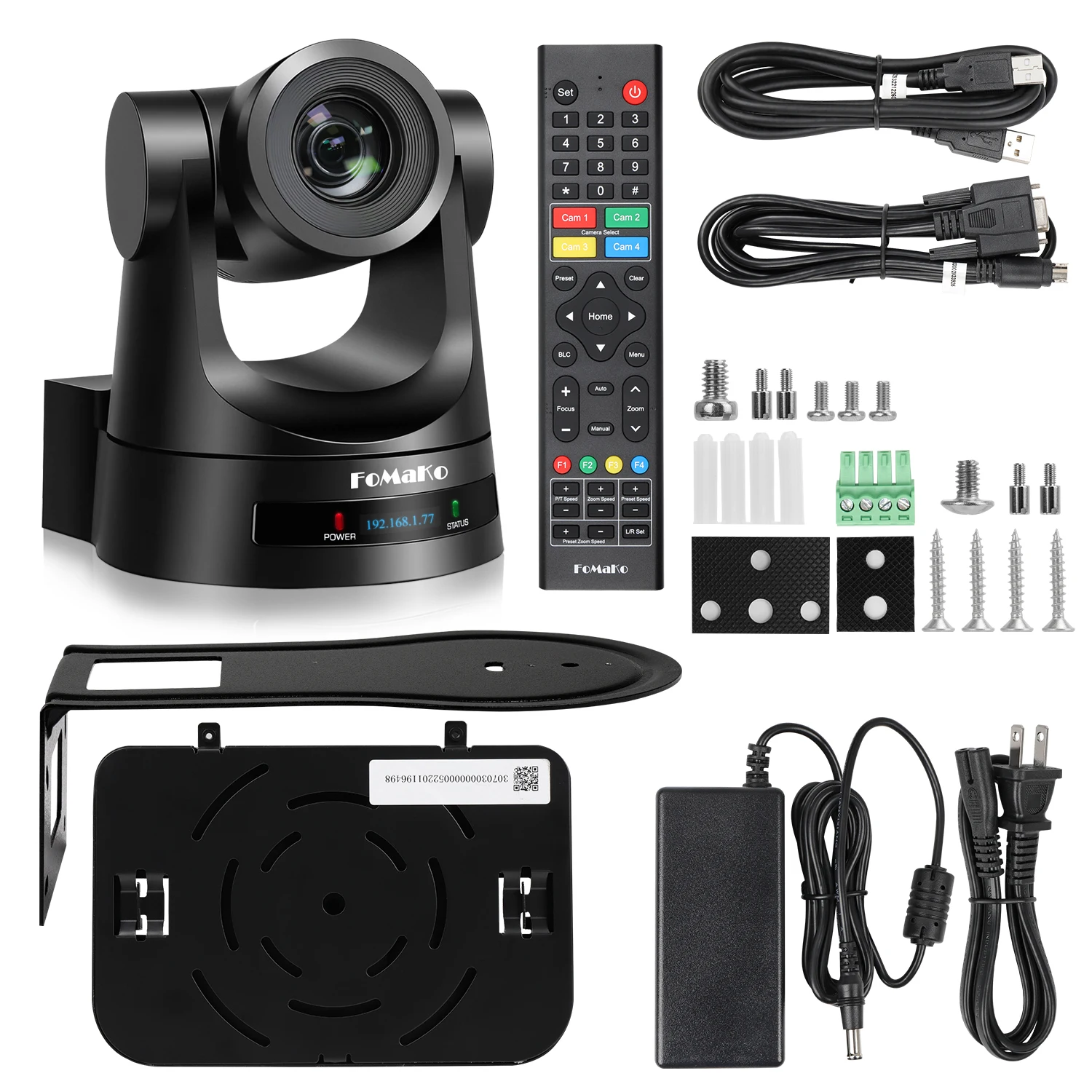 FoMaKo PTZ Camera Bundle 20X HDMI 3G-SDI IP PoE HDMI PTZ