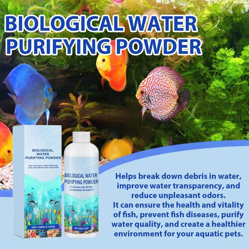 100g Water Clarifier For Fish Tank Aquarium