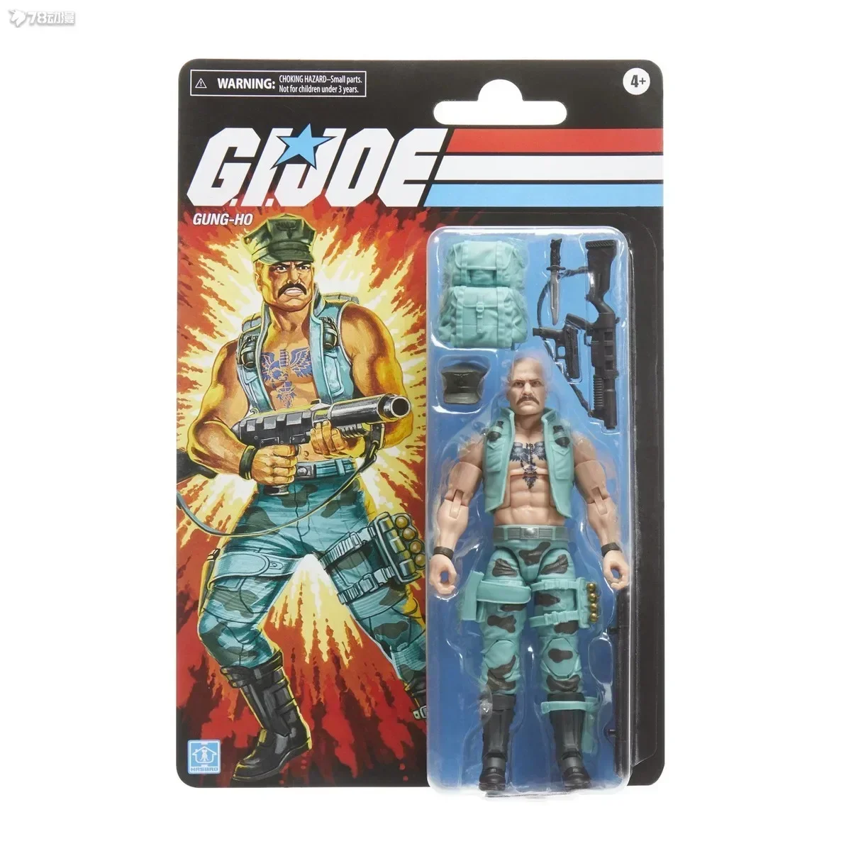 Hasbro G.I. Joe GI JOE sınıflandırılmış serisi Retro Gung Ho yılan