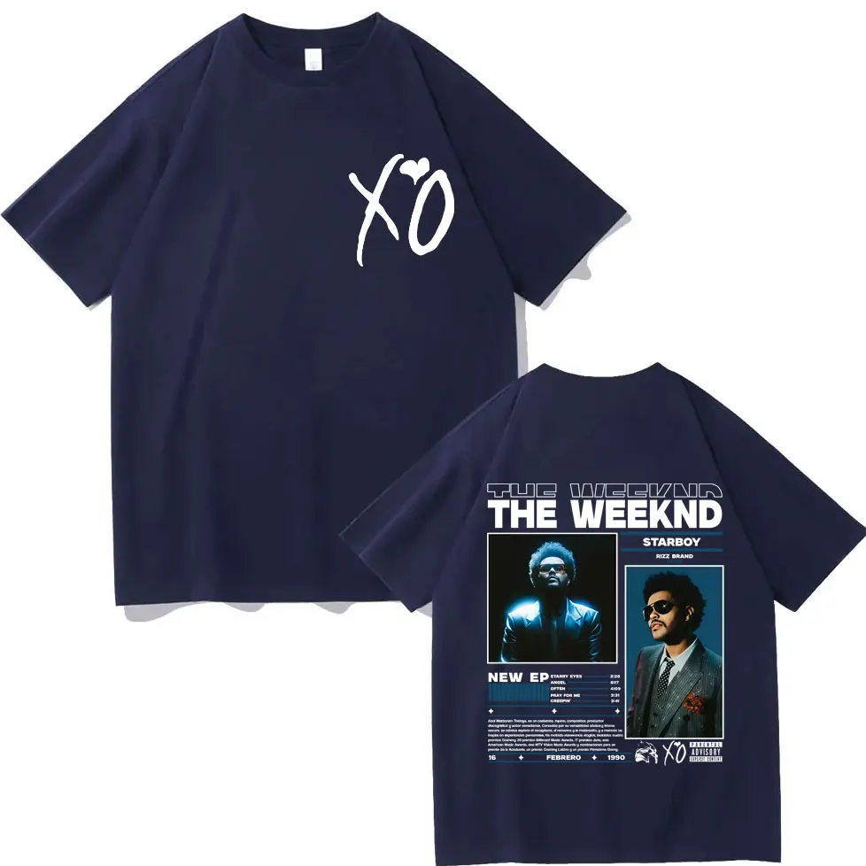 مغني الراب The Weeknd ألبوم ميرش تي شيرت الرجال ال...