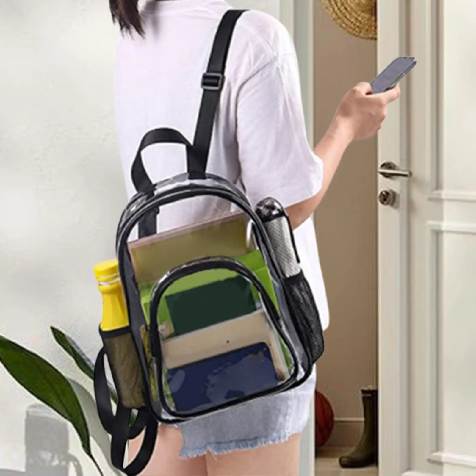 Aucuu Beauty Case Trasparente, 3 Pezzi Borse Da Toilette, Borse da