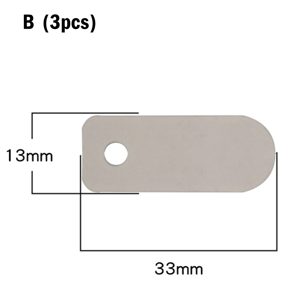 

3pcs Silent Oil Free Air Compressor Pump Head Valve Plates Belt Piston Machine Cast Steel Air Compressor Valve Plate Fitting Set
