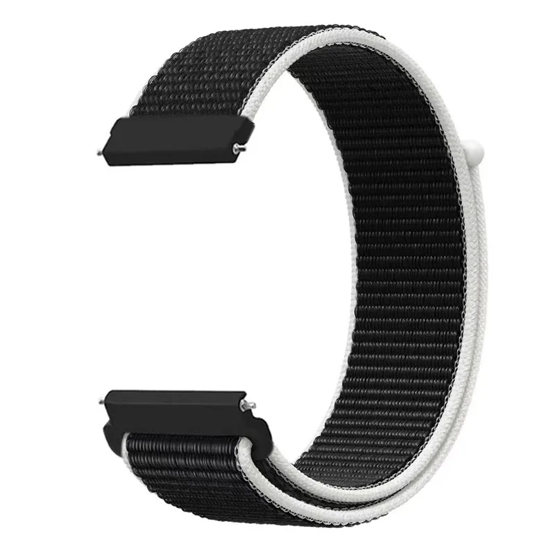 Breathable Nylon Strap Wristband - 20mm/22mm Adjustable Bracelet