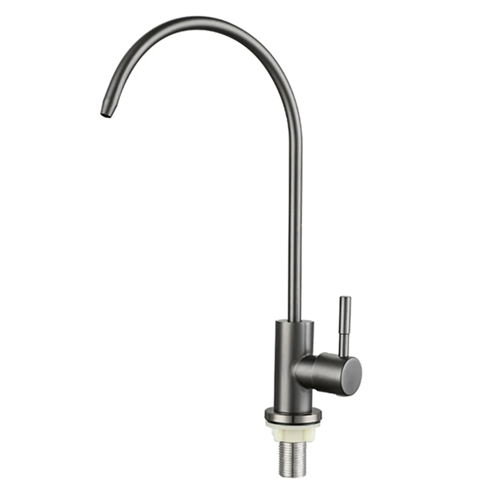 

Stainless Steel Kitchen Sink Faucets Direct Drinking Tap Reliable Connection Convenient Single Connection Fitment