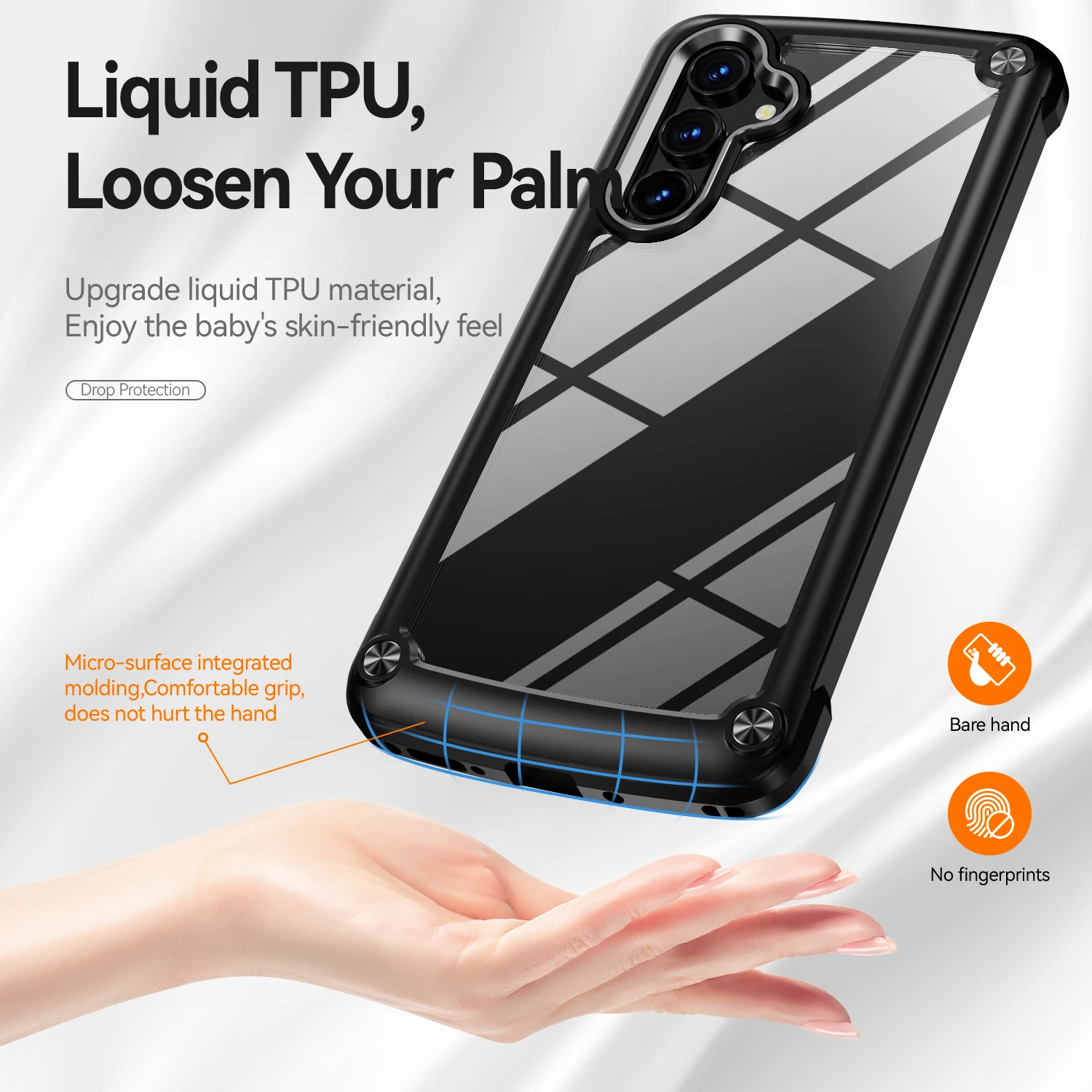 Rugged Heavy Duty Hybrid Shockproof Armor Clear Case