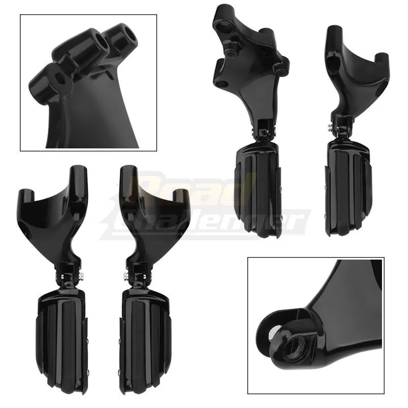 

Motorcycle Rear Footrest Pedals Footpegs Foot Rest For Harley Sportster XL 883 1200 2004-2020