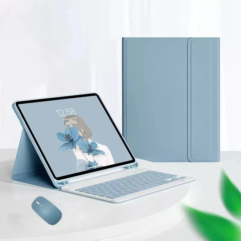 Sleek Bluetooth Keyboard Tablet Case with Protective Cover