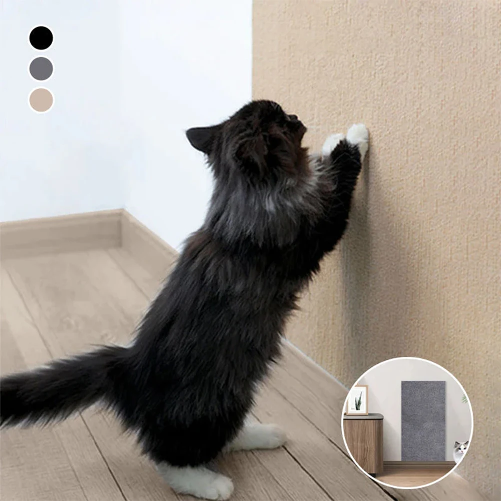 Title 2, 1M Self Adhesive Cat Scratching Mat DIY Cutable...