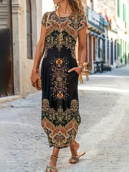 Fashion Elegant Women Dress Loose Casual Dress Women Dress New Temperament 1