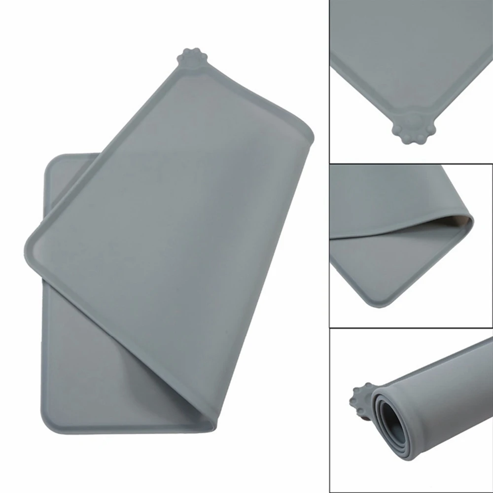 Title 16, Silicone Waterproof Pet Mat For Dog Cat Pet Foo...