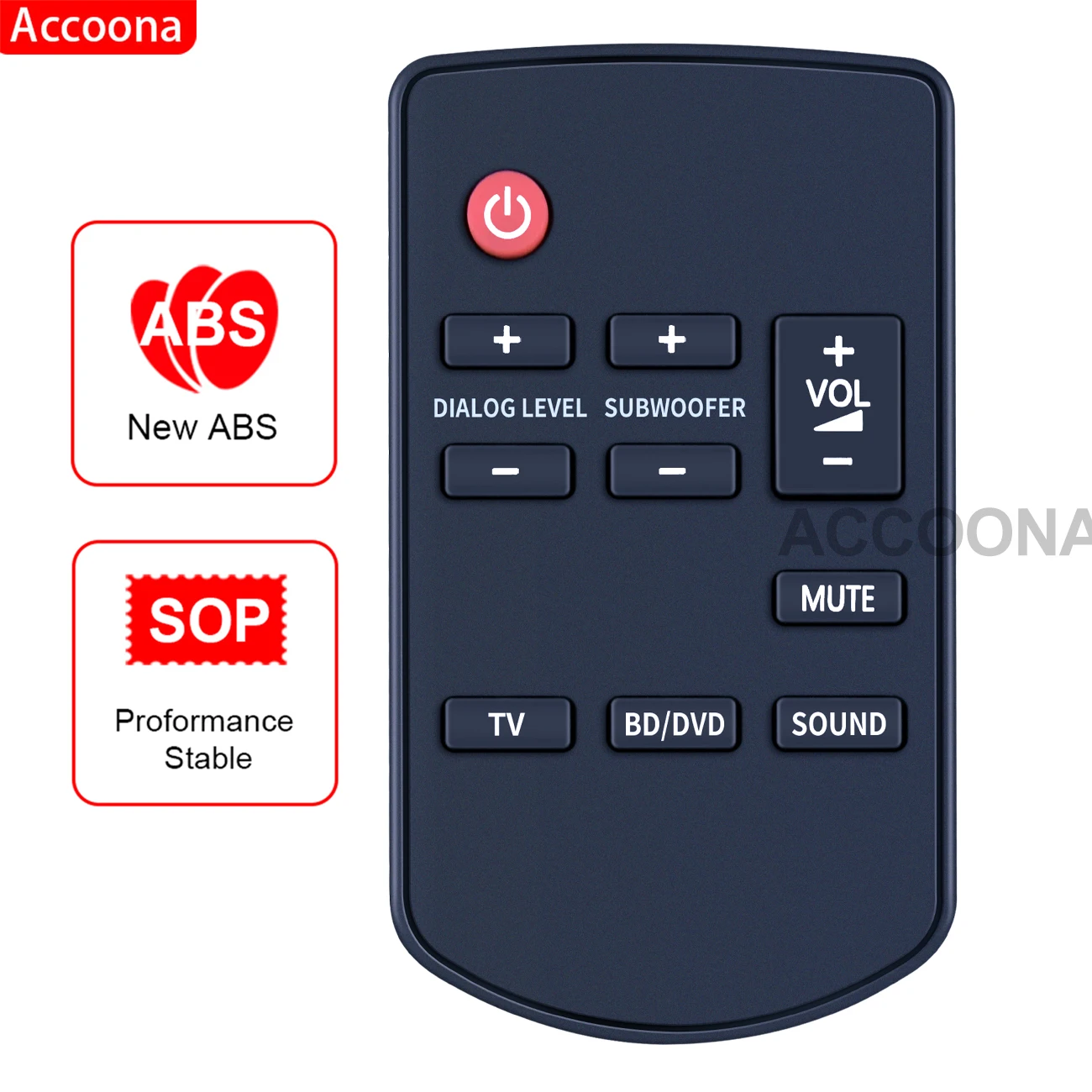 Telecomando Per Panasonic N2Qayc000084 Sc-Htb65 Sc-Htb170Gkk Tv Soundbar Sound Bar Sistema Audio Home Theater