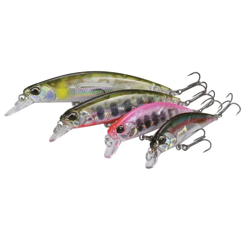 Mini Floating Minnow Wobblers Fishing Lures 5cm 4.5g Trout