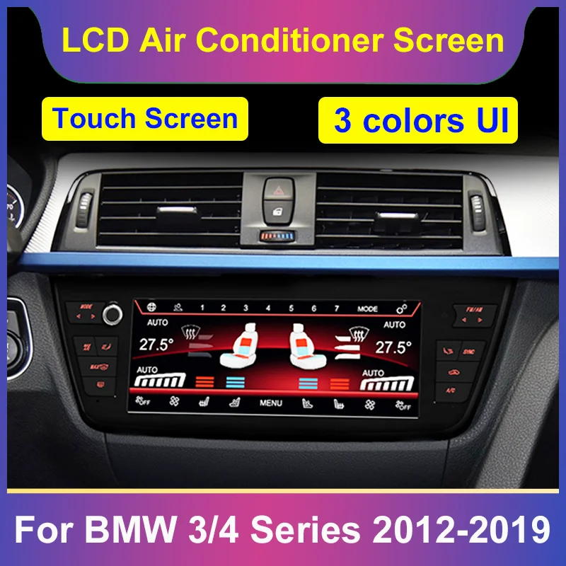 

Air Conditioning Climate Control Screen For BMW 3 Series F30 F31 4 Series F32 F33 F36 2012-2019 AC Panel Touch Board LCD Digital