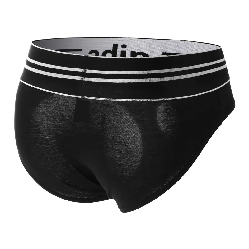 Men Underwear Open Crotch Pouch Penis Hole Cockring Briefs Panties Silicone Cock Ring men stretch g string panties men stretch thong underwear