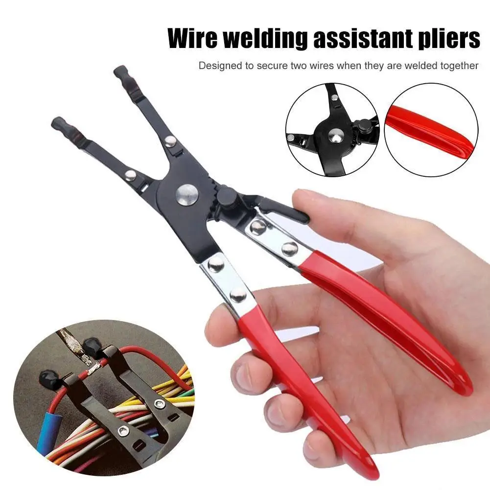 Universal Car Vehicle Soldering Aid Pliers Hold  Innovative Car Repair Tool Garage Tools Wire Welding Clamp