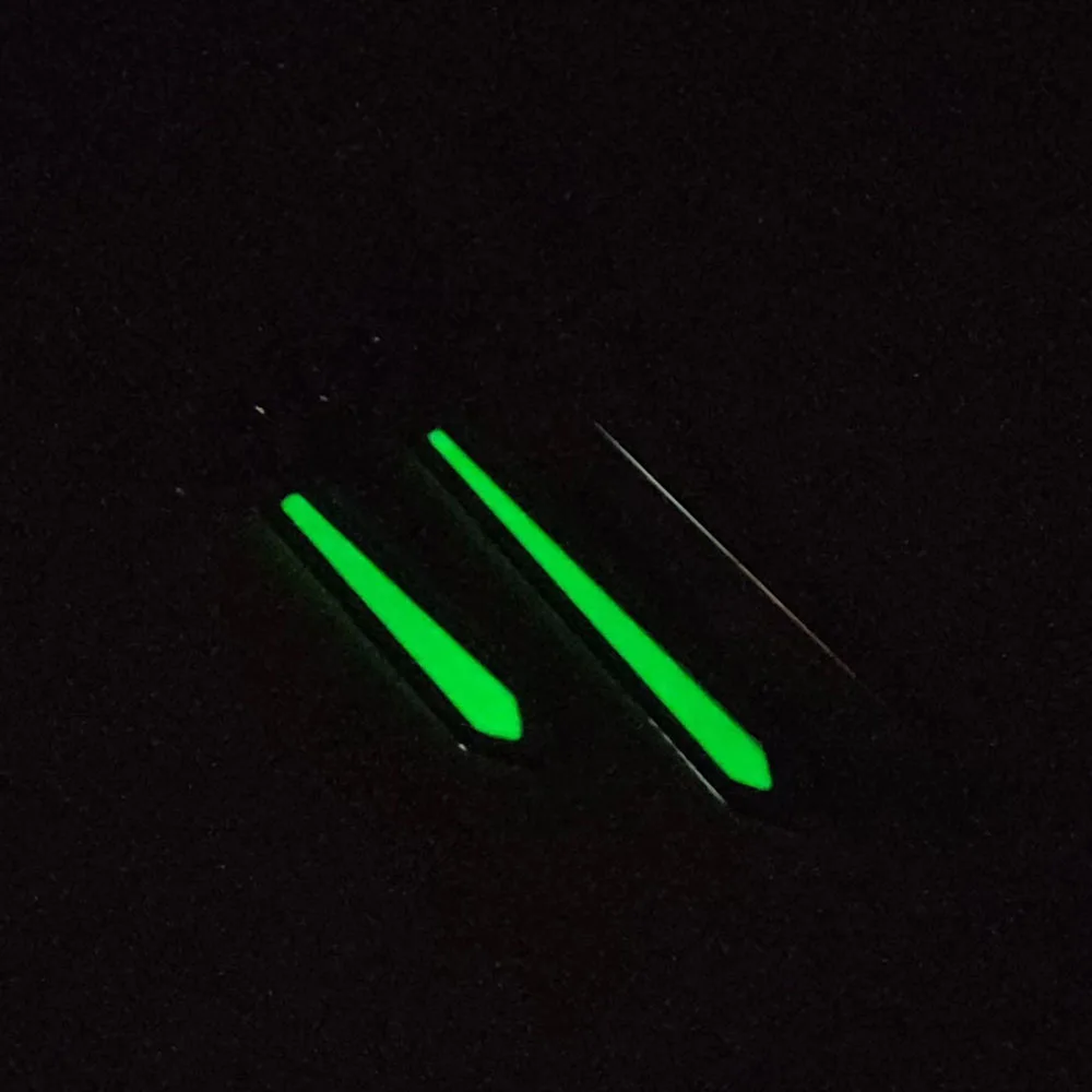 NH35 Hands Polished Green Luminous Hands Accessory Suitable For NH34 NH35 NH36 4R 7S Movements
