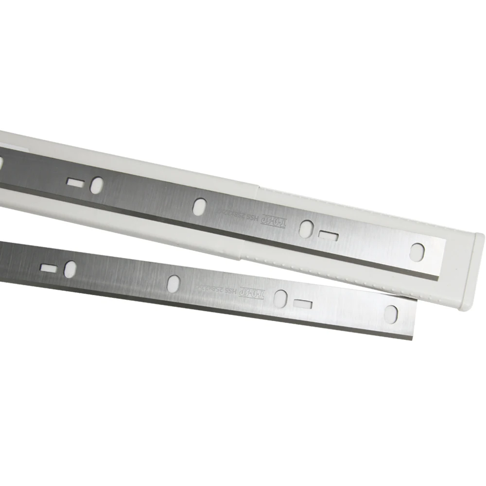 Woodworking Tools Planer Blades 1 Pair 258mm HSS Planer Blade 258 x 22 x 2mm Thickness Planer Knife Spare Part Scheppach HMS1070 Bernardo PT-250 Kity DRA260