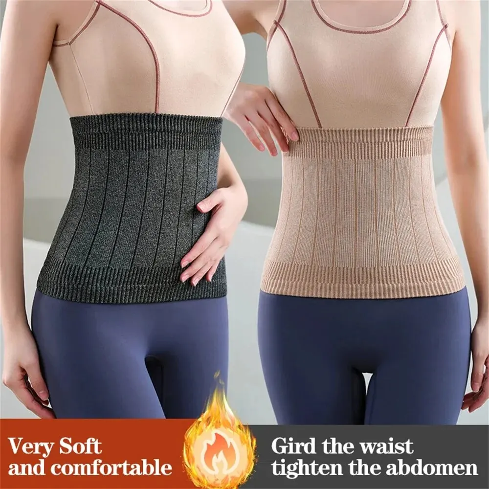 Waist Shaping Belt Waist Shaping Tummy Wrap Warmth Belt Postpartum Strong Slimming Tummy Band Waist Seal Body Shaping Belt Belly Reduction