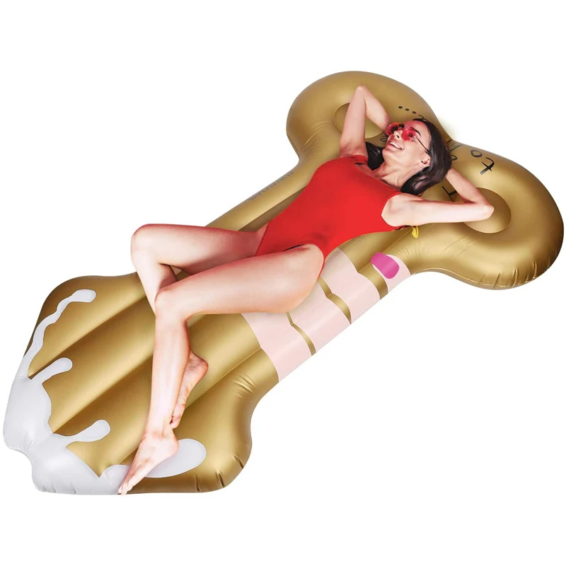 Bachelorette Party Pool Floats Inflatable Air Mattress Floaty Float Tube for Engagement Party Outdoor Water Lounge for Adults