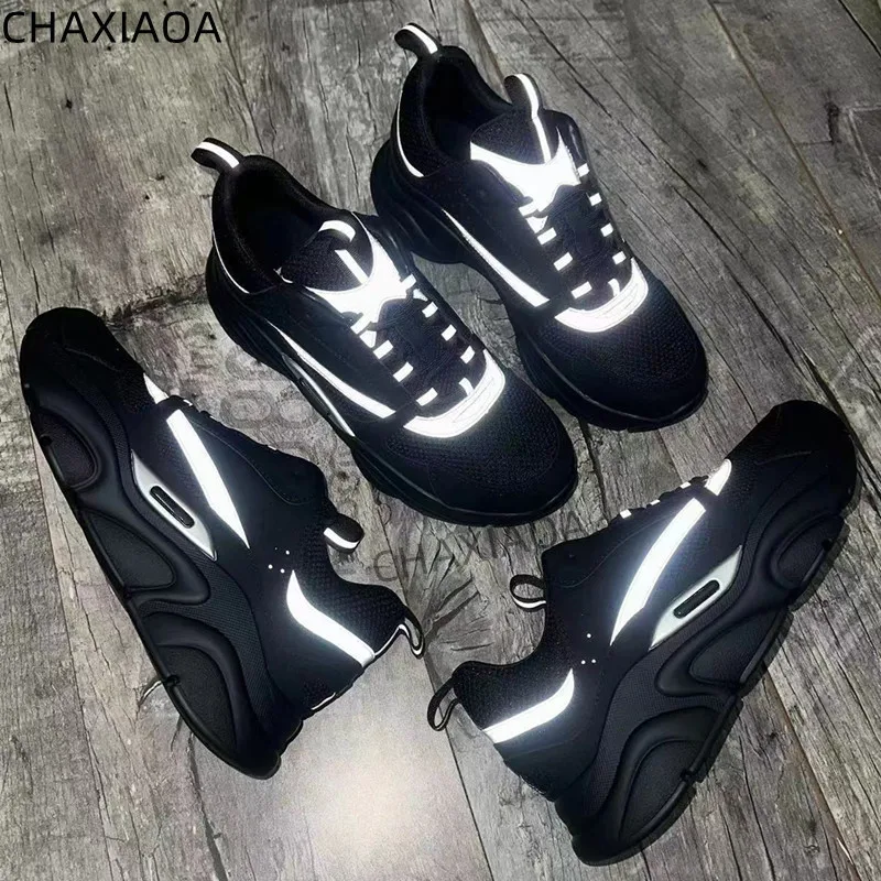 

Classic high quality mesh breathable comfortable wear-resistant sports luxury brand design platform running shoes unisex