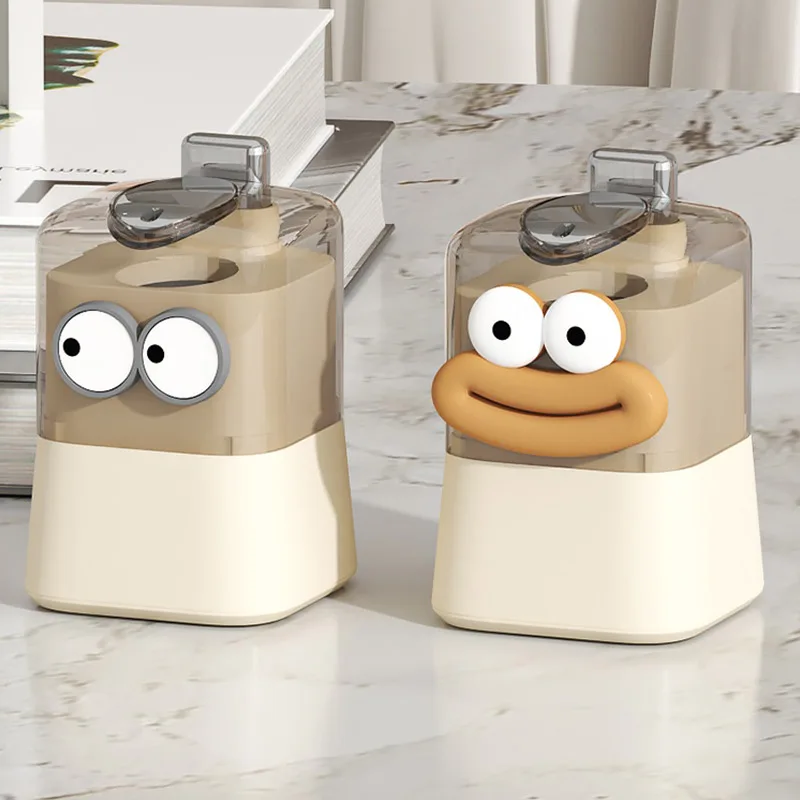 Description Picture 5 of itemFunny Toothpick Storage Box Automatic Pop-up Toothpicks Holder Home Dining Room Push-type Tooth Pick Desktop Organizer