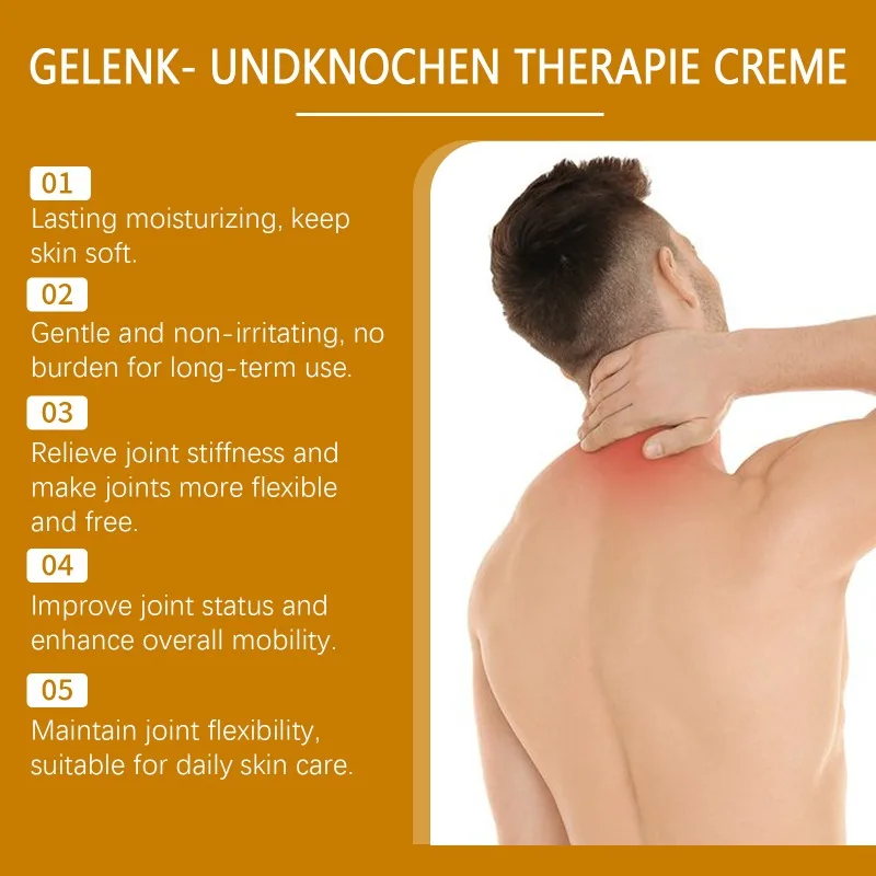Bee Venom Cream Relieves Discomfort Massage Care Soothing Arthritis Rheumatism Apply Cream for Joint Shoulder and Neck Pain