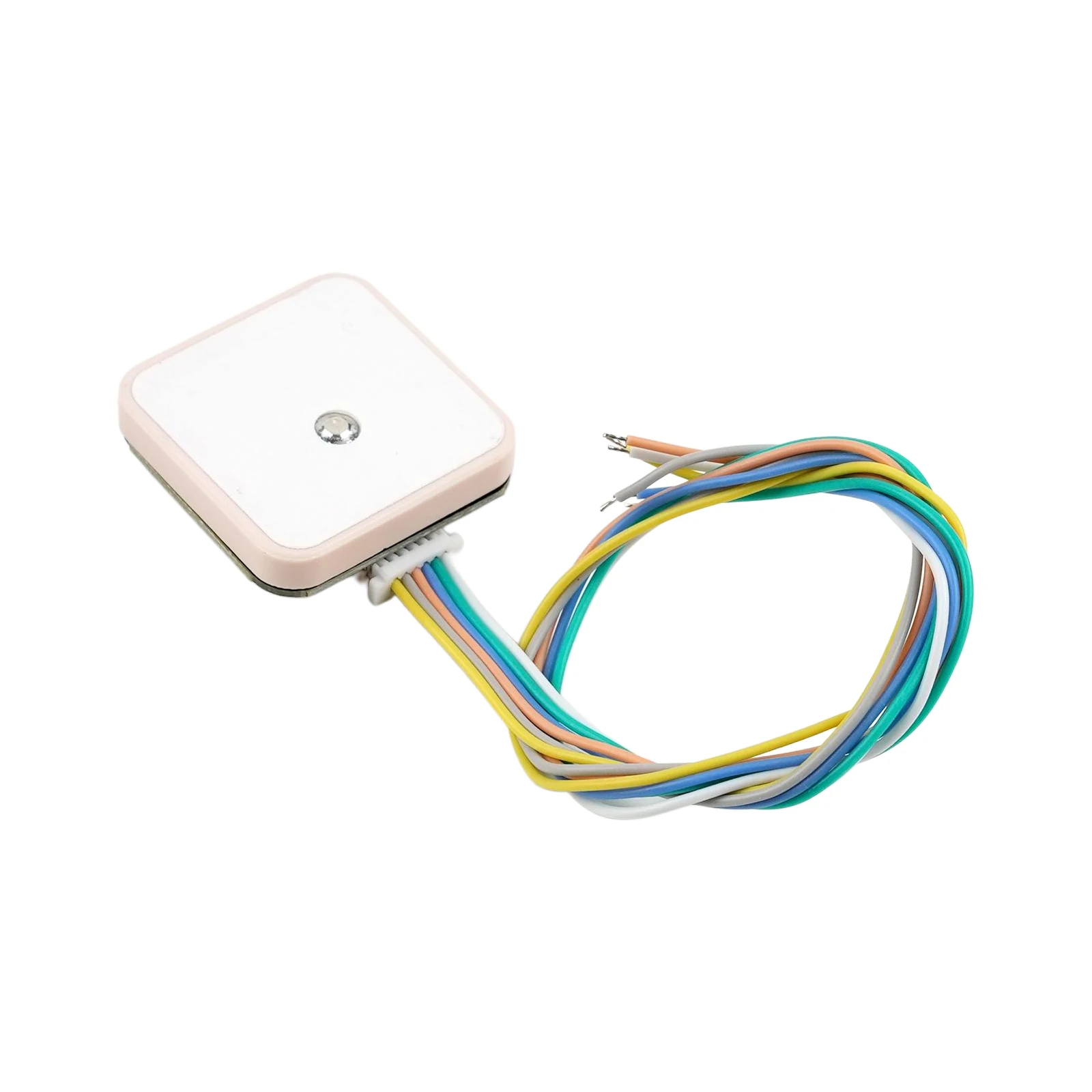 Vue d'ensemble du module GPS Beitian BE-252Q UBX-M10050 pour Drone FPV, prêt à être intégré au contrôleur de vol.